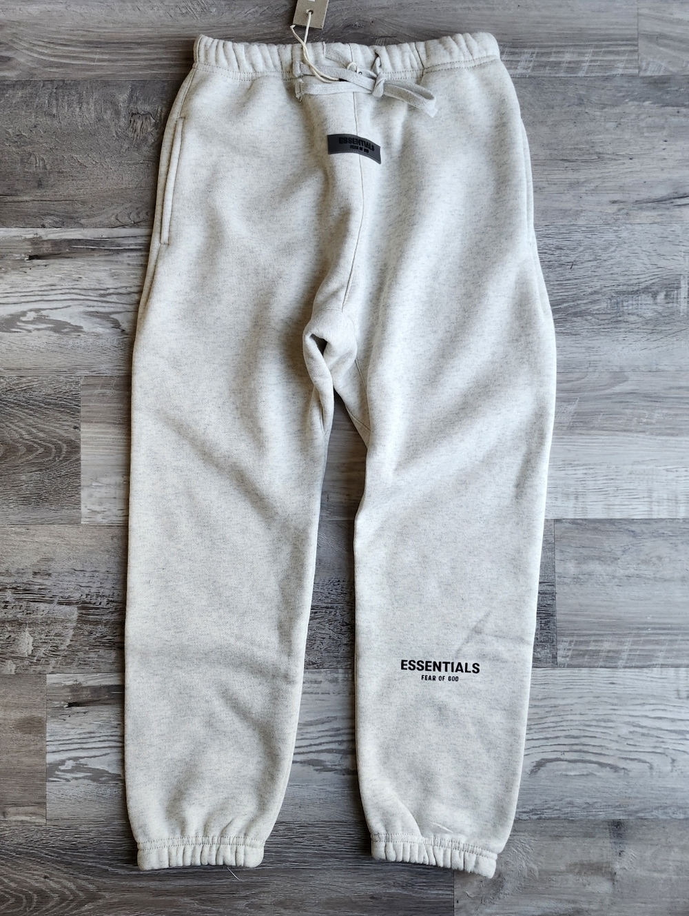 Fear of God Essentials Sweatpants Youth Size 10 Light Oatmeal NWT